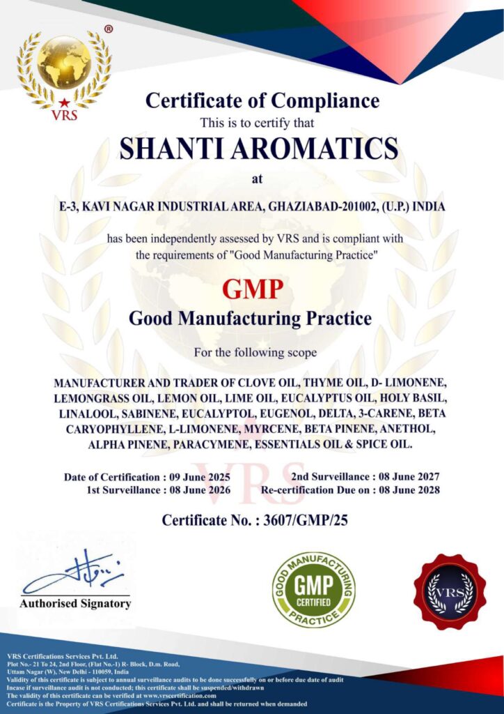 gmp certificate 2025 page 0001